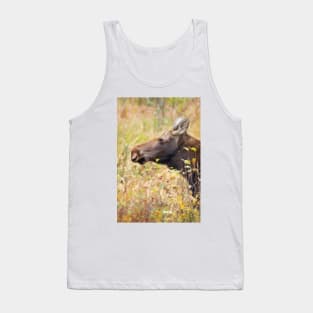 Moose profile, Algonquin Park, Canada Tank Top